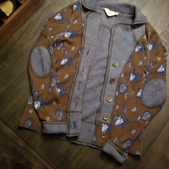 Anthropologie Jackets & Blazers - BOGO Anthropologie rose monogram jacket